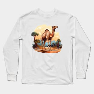 Desert Camel Long Sleeve T-Shirt